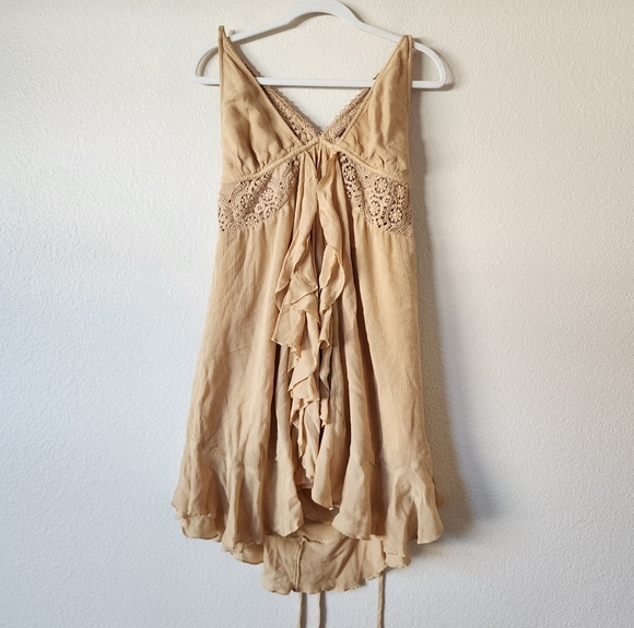 Free People Sheer Dress L - Picture 2 of 6